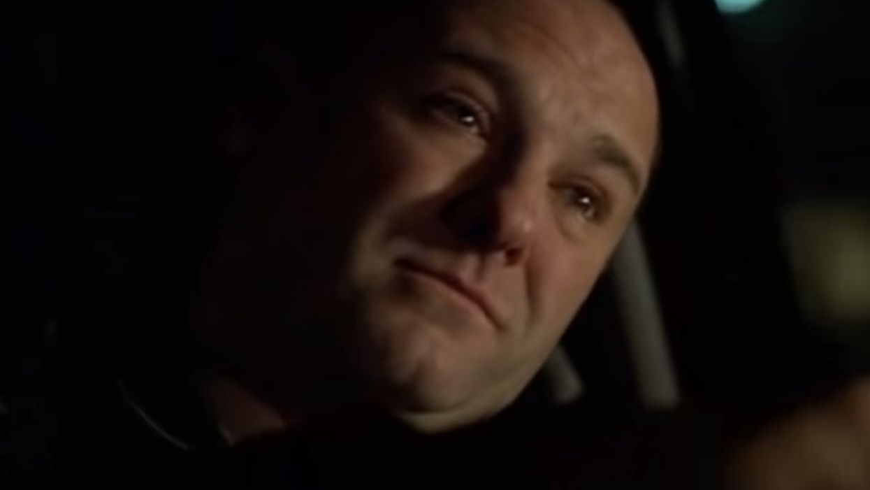 Tony Soprano crying in his car to different songs is the best new viral trend