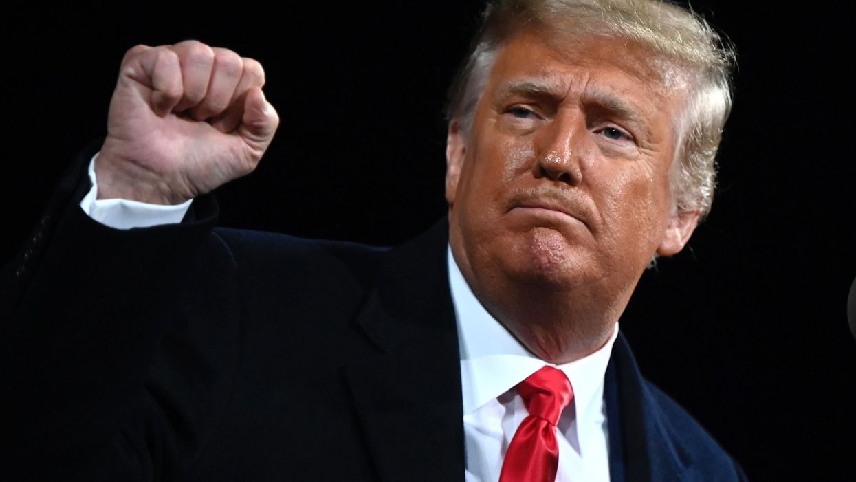 Trump mercilessly mocked for ‘pathetic’ statement where he takes credit for Covid vaccines