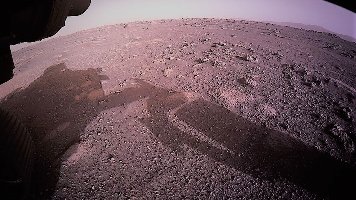 Mars Perseverance rover sends back clips of first recorded drive and it sounds like it needs a service