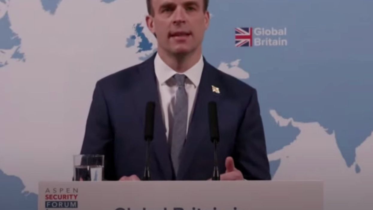 Dominic Raab used the Great British Bake Off as a way of promoting Global Britain