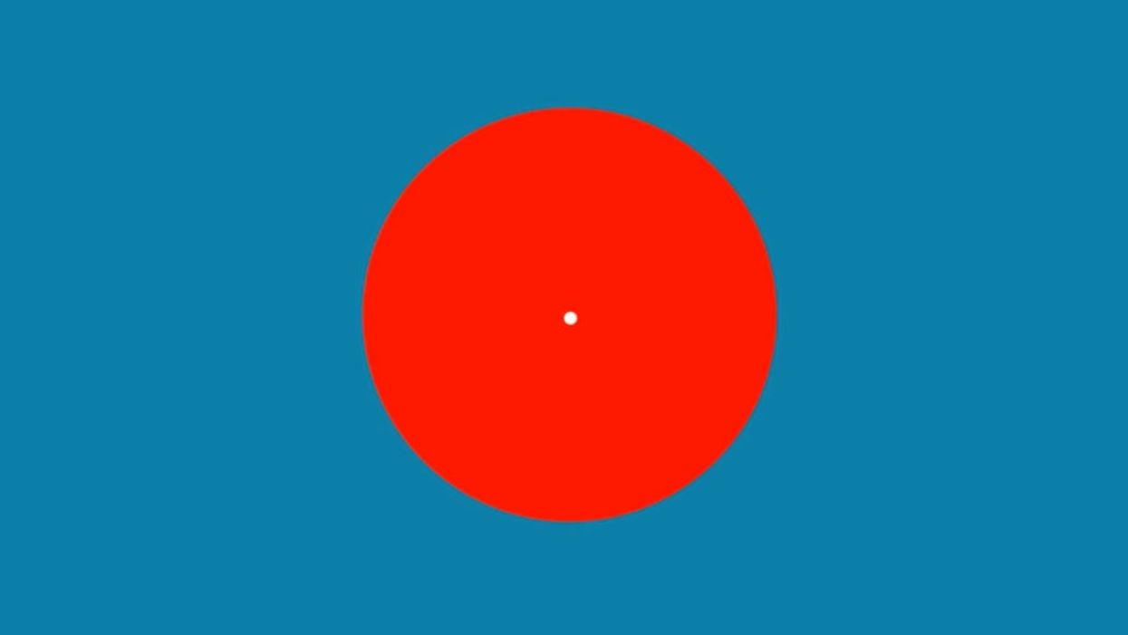 This optical illusion reveals a colour people have never seen before