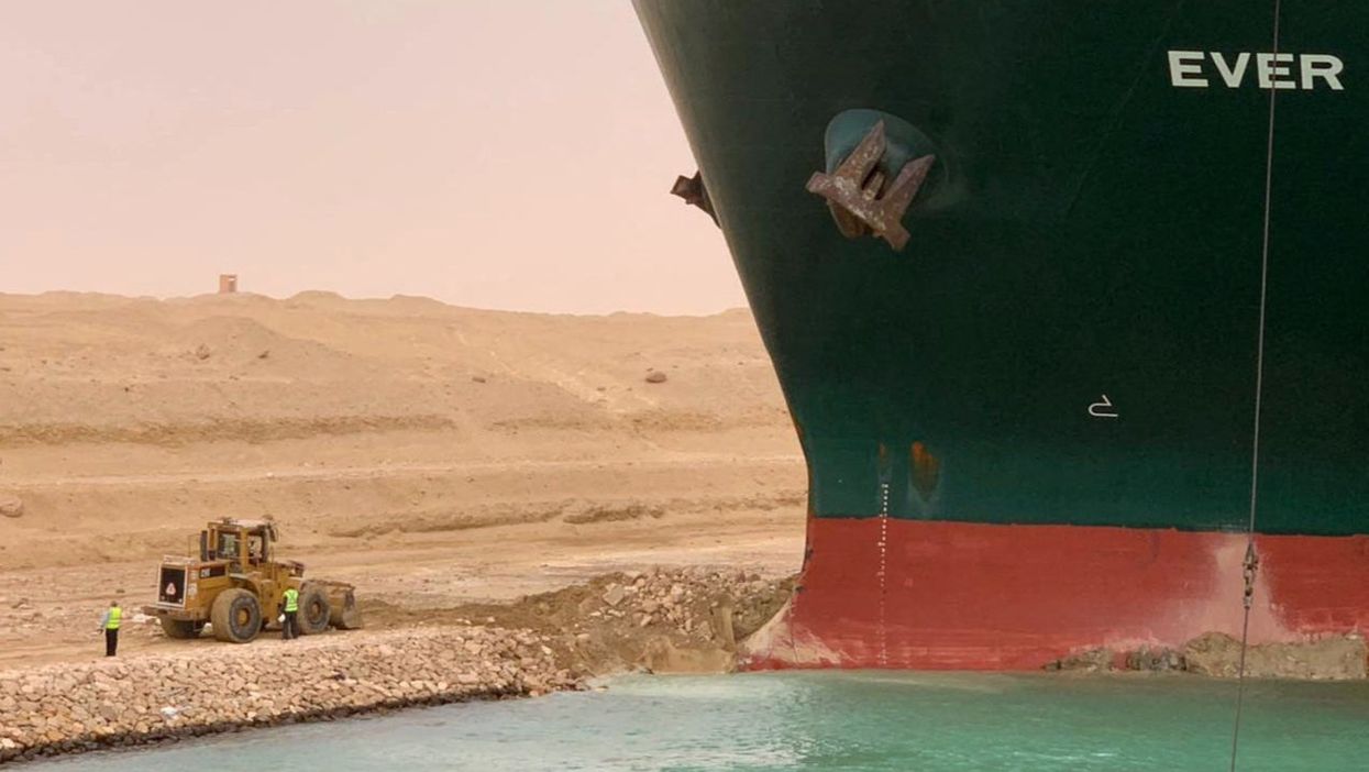 36 of the funniest memes about the Ever Given as the ship is freed from the Suez Canal