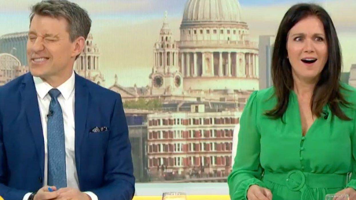 Ben Shephard roasted by Susanna Reid for unfortunate ‘nipples’ gaffe live on GMB