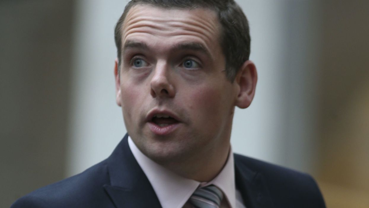 Scottish Conservative leader tricked into saying NFSW comment during live steam