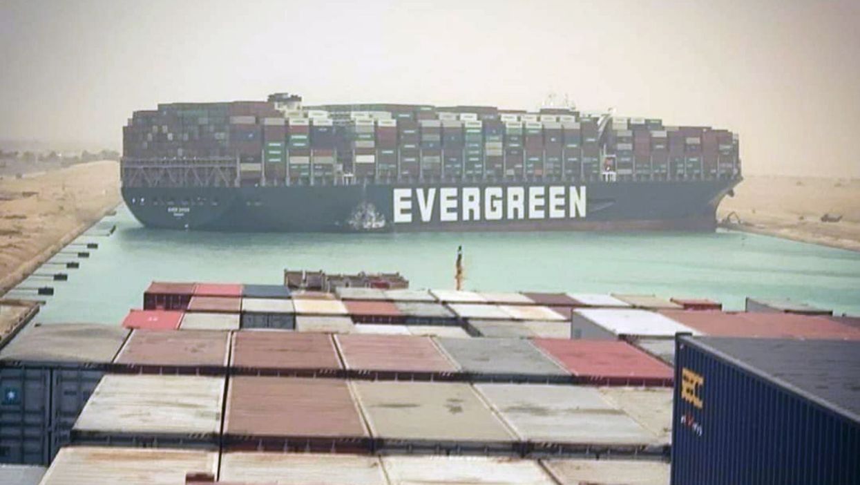 What are the alternative routes around the Suez canal?