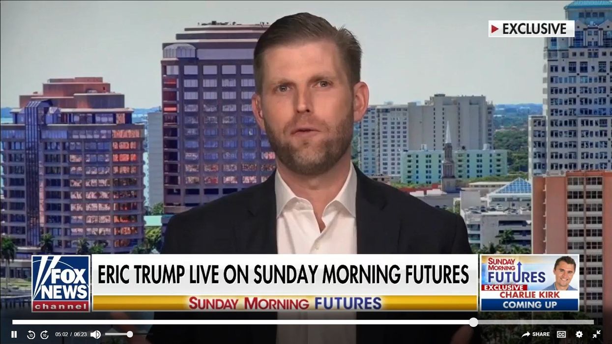Eric Trump mocked for praising his dad in Fox News interview