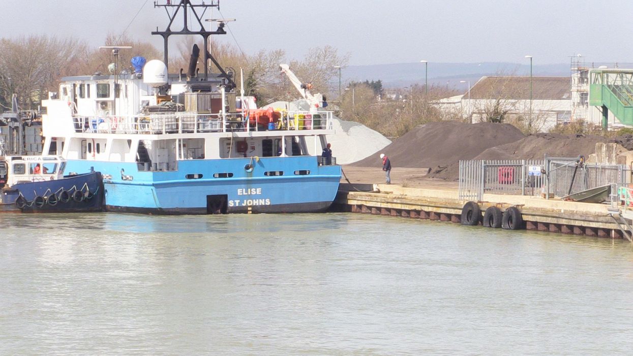 Ever Given: The Sequel? Trade ship blocks river in West Sussex town