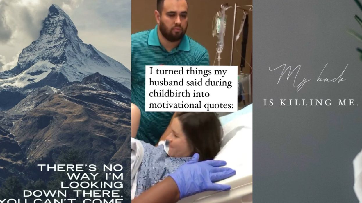 New dad roasted by wife as she shares ‘hilarious’ childbirth quotes