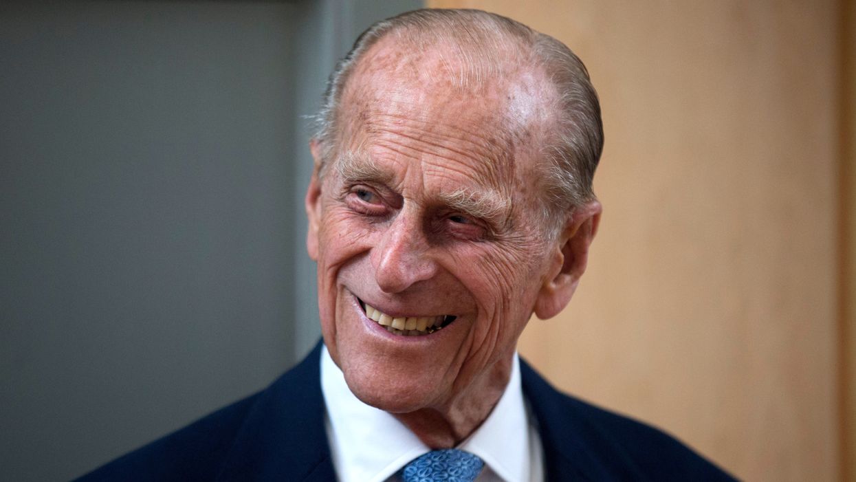 What time are the gun salutes to Prince Philip today?