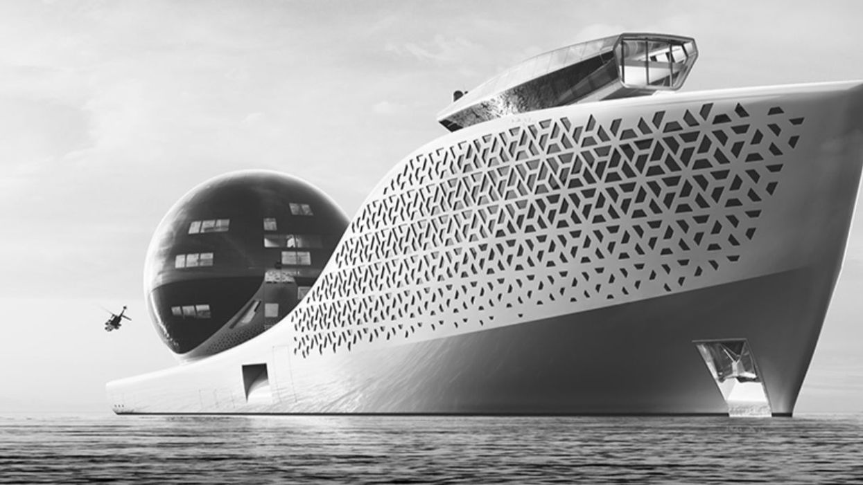 Nuclear-powered super-yacht costs $3m a ticket but climate change students will ride for free