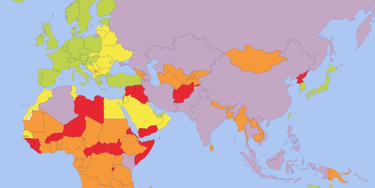 Most Dangerous Countries In The World 21 Indy100 Most Dangerous Countries In The World 21 Indy100