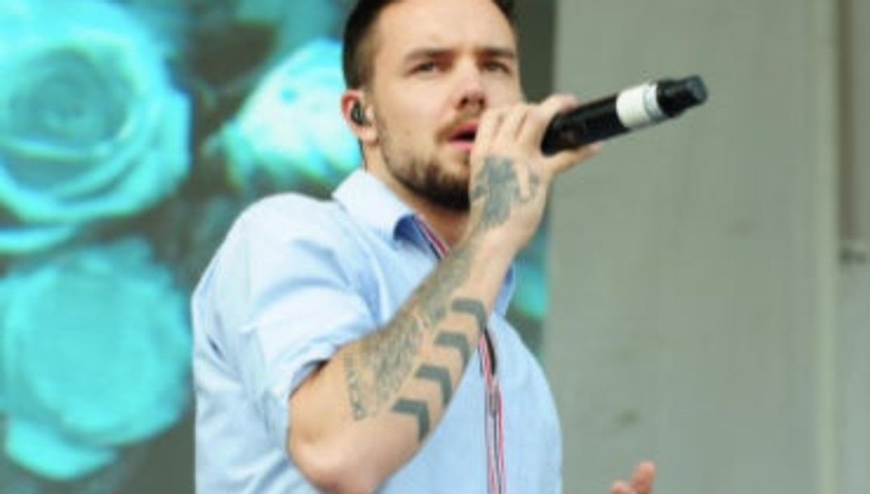Liam Payne shows off artistic talents with Duke of Edinburgh painting