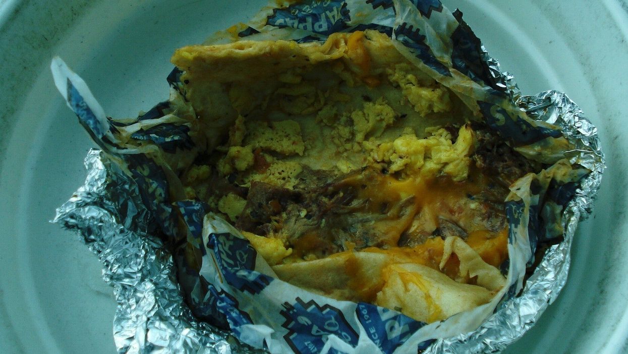 Lump of crystal meth found inside traveller’s breakfast burrito