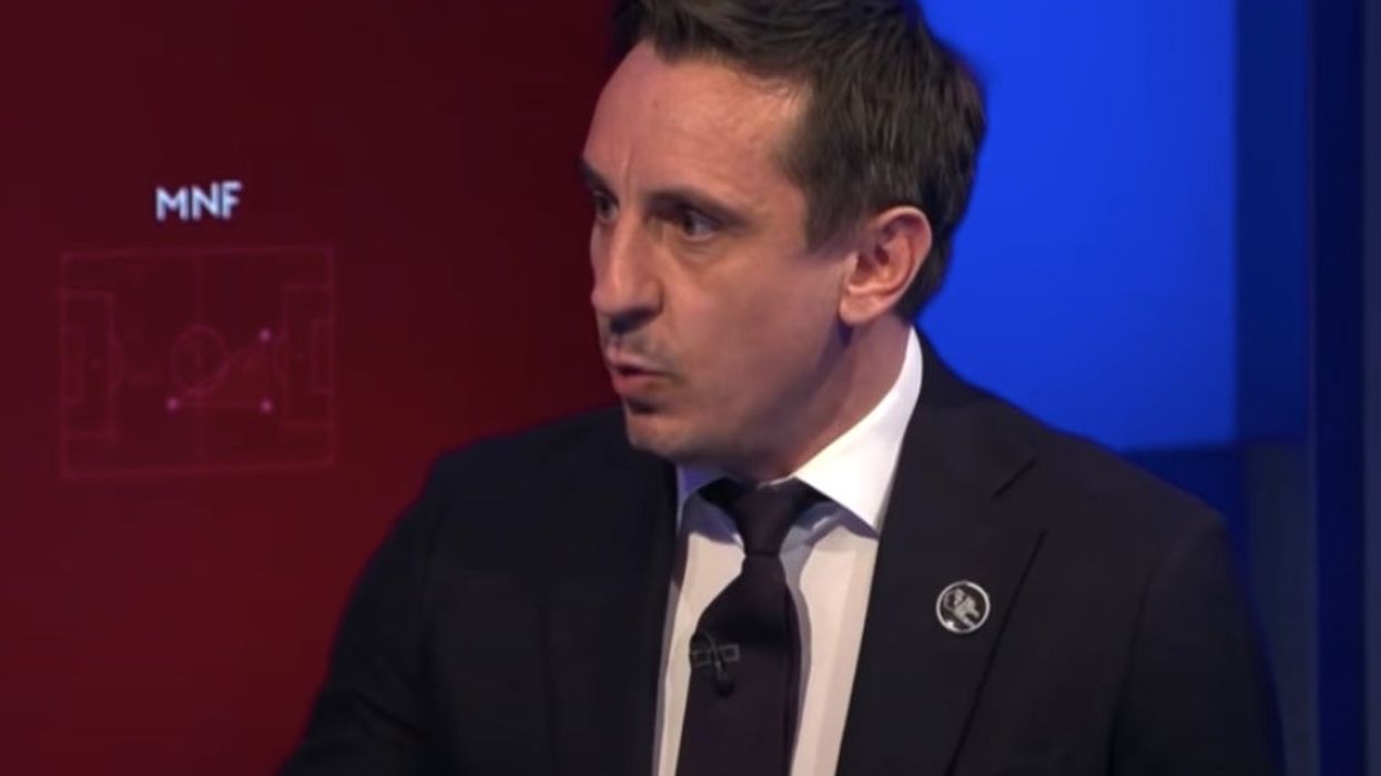 The way Gary Neville signed off Monday Night Football amid Super League uproar had fans in stitches