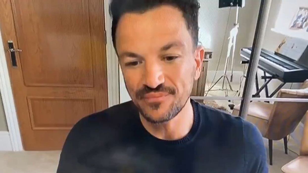 Peter Andre tries his hand at humour and nobody laughs