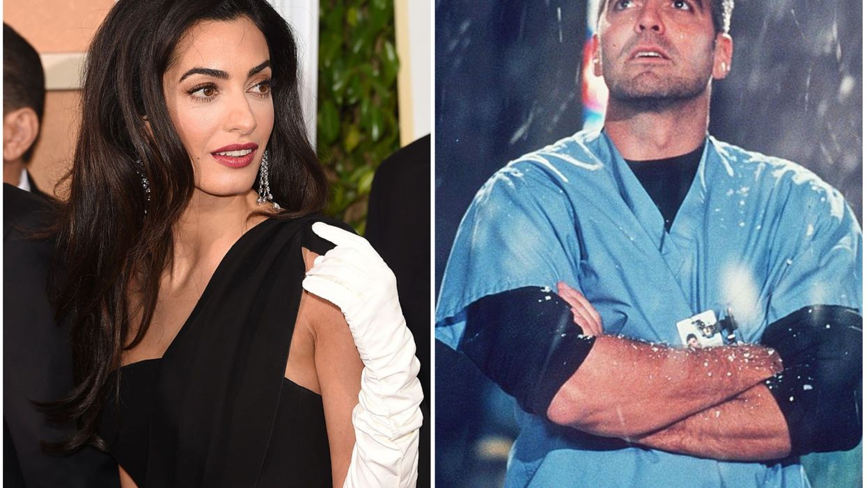 Amal Clooney is watching ER for the first time and George jokes it’s been ‘a disaster’ for their marriage