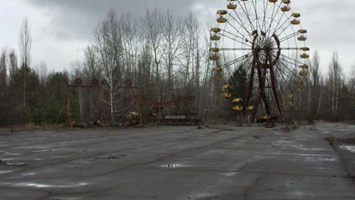 Inside Chernobyl: Pictures show eerie remnants of destroyed nuclear reactor decades after disaster