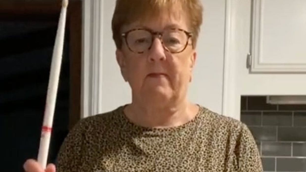 Drumming grandma goes viral with amazing solo in kitchen