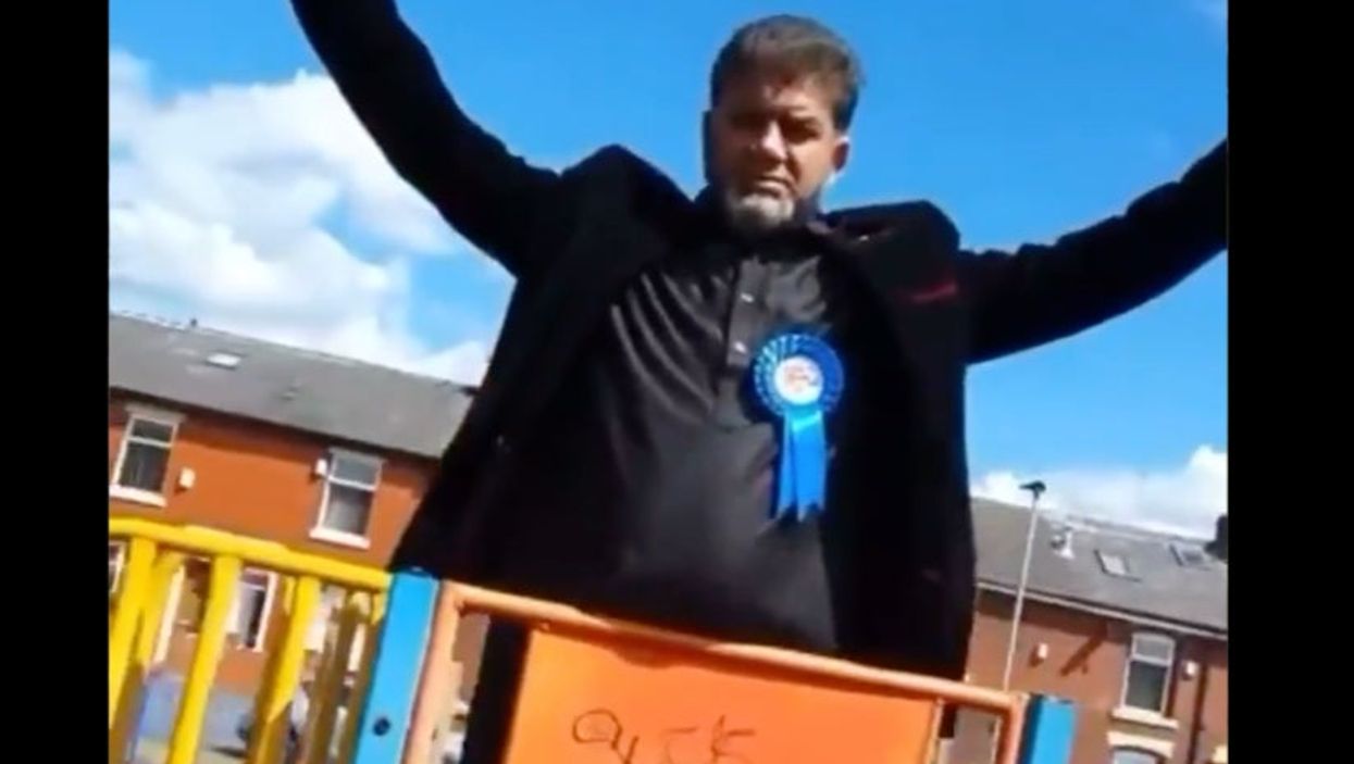 This Tory candidate’s playground campaign video may be the most surreal thing you see today