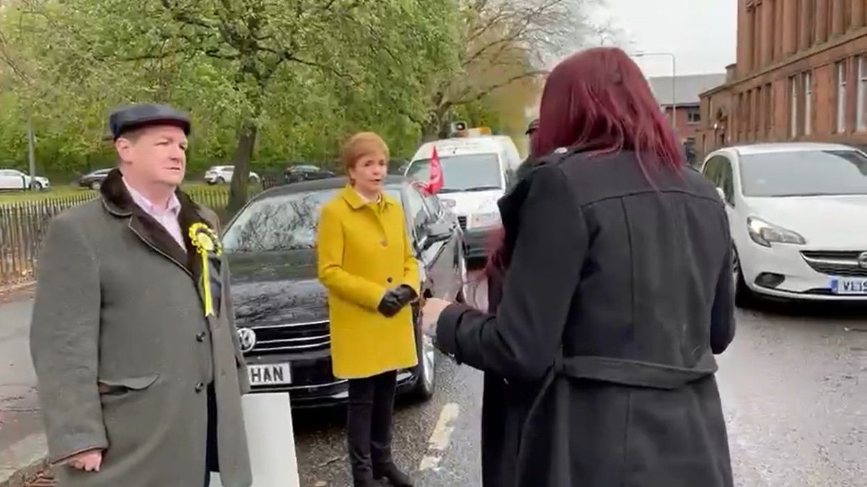 Nicola Sturgeon praised for calling Britain First ‘fascist racists’ during heated confrontation