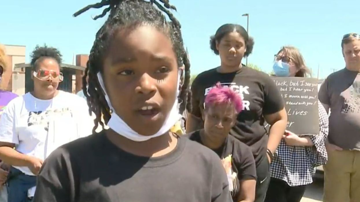 Boy, 8, ordered by school to turn his Black Lives Matter shirt inside out