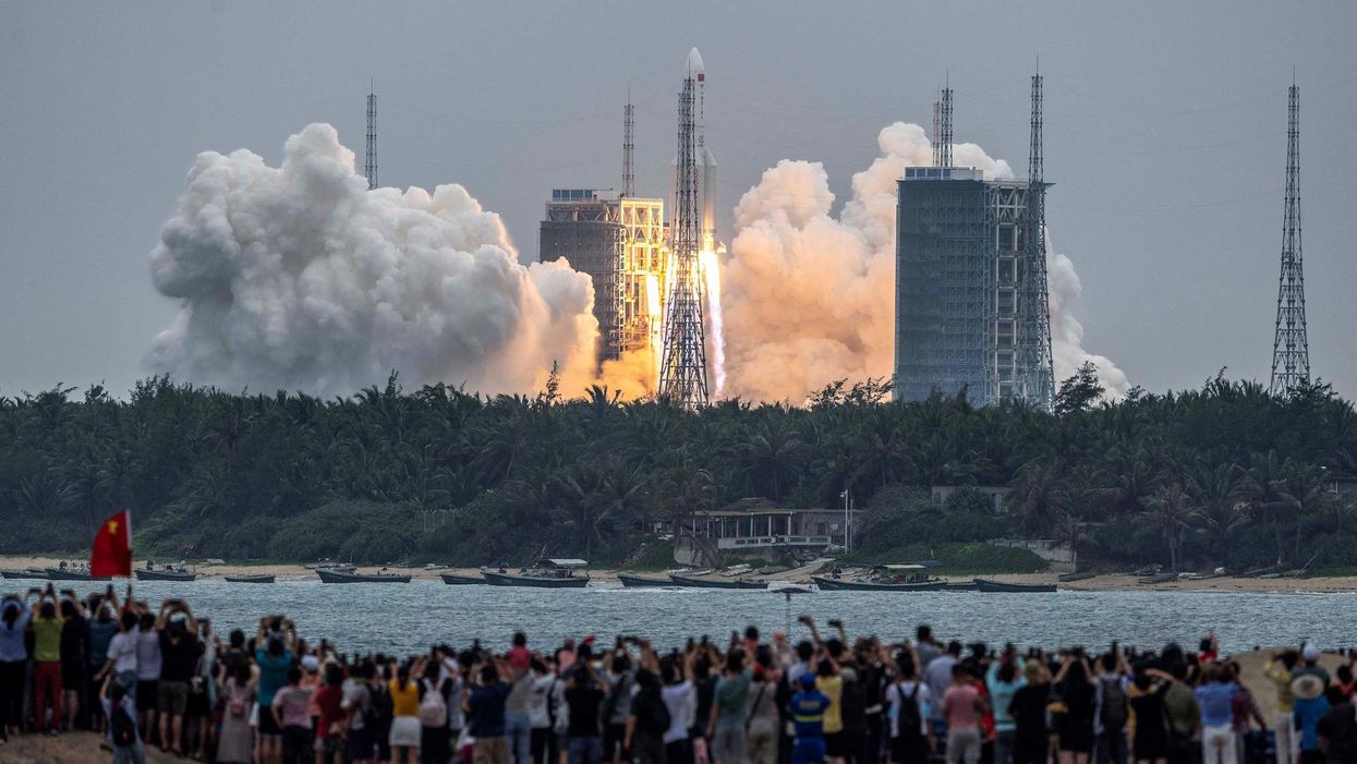Space experts monitoring Chinese rocket tell people to ‘relax’ as debris lands in Indian Ocean
