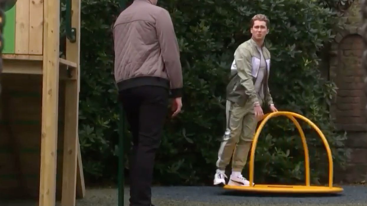 We can’t stop watching Curtis and AJ Pritchard on Hollyoaks