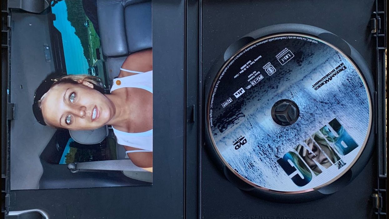 Woman finds old photo in second hand DVD of The Ring and is suitably disturbed