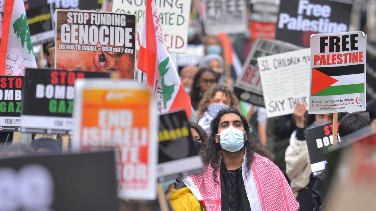 Thousands of protesters chanting ‘Free Palestine’ descended on Hyde Park – here’s why