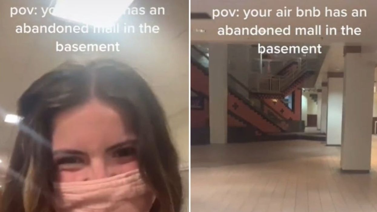 Woman discovers her AirBnb is directly above a ‘creepy’ abandoned mall