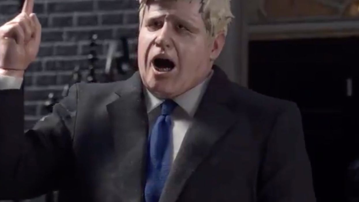 Powerful ad shows Boris Johnson being swept away in sea of plastic to show how UK dumps waste on world