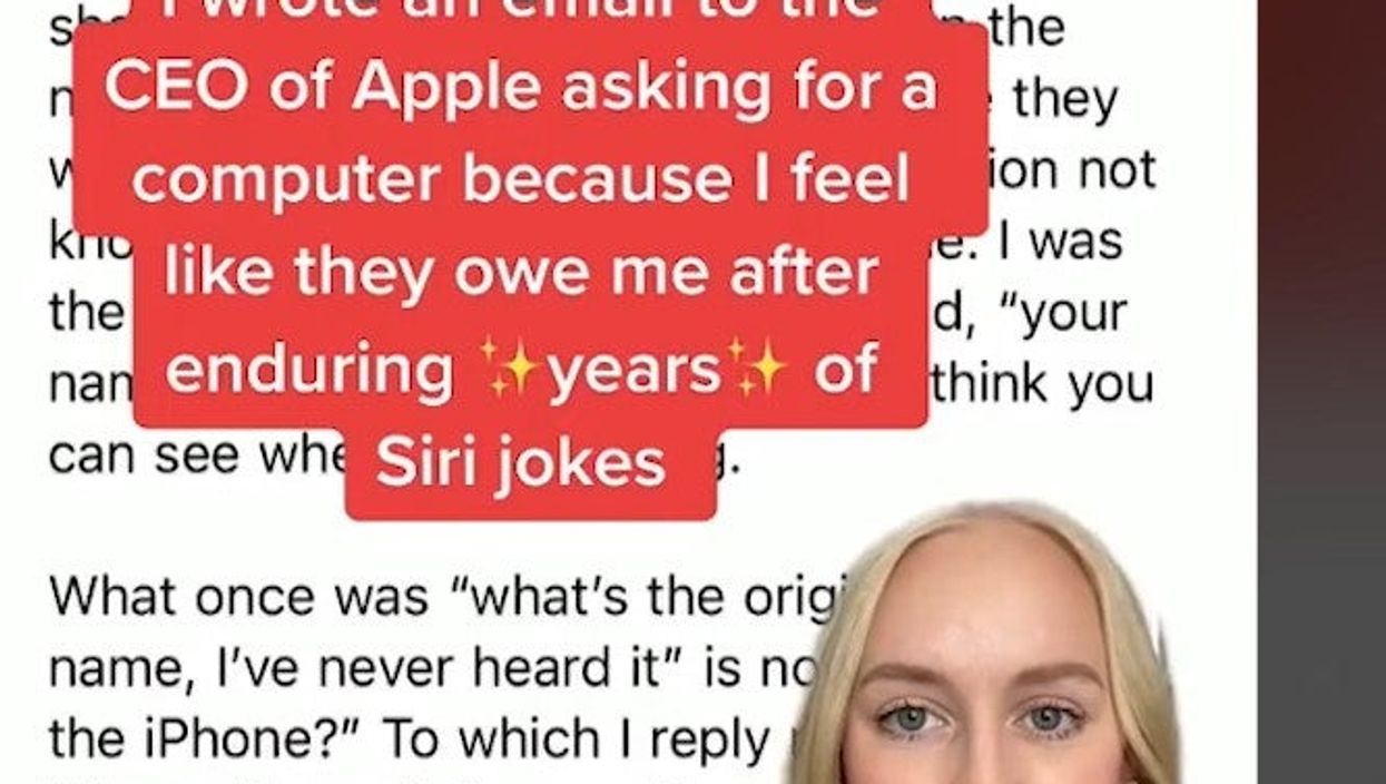 Woman called Siri writes to Apple CEO asking for free laptop to make up for jokes she’s had to endure