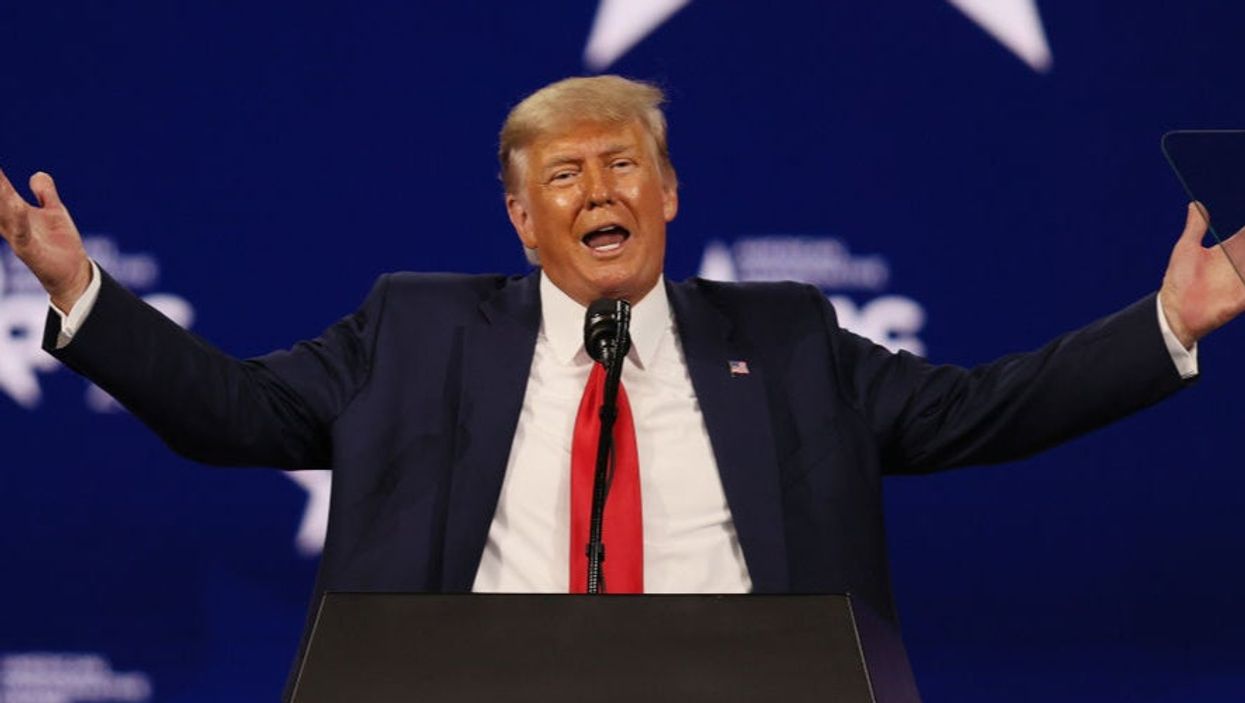 Trump puts out a cringeworthy statement after report about visitors to his website plummeting