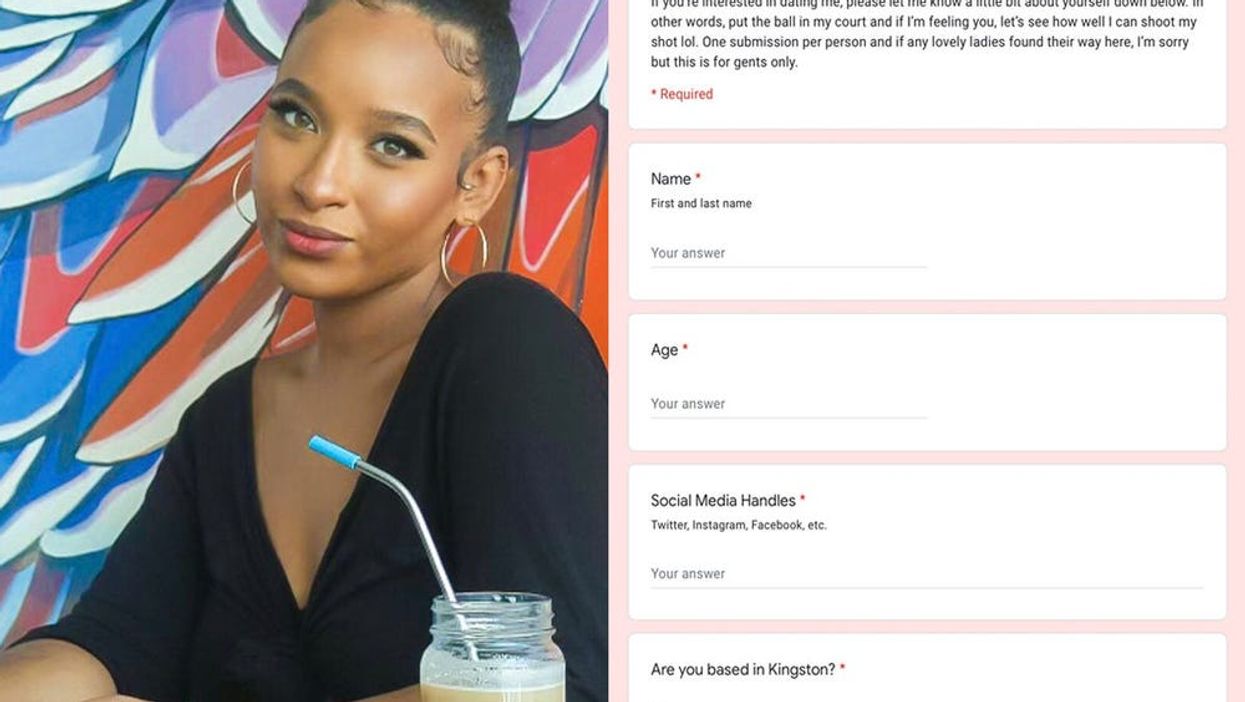 Woman gets 500 responses after creating ‘bae application form’ on Google Docs to find love