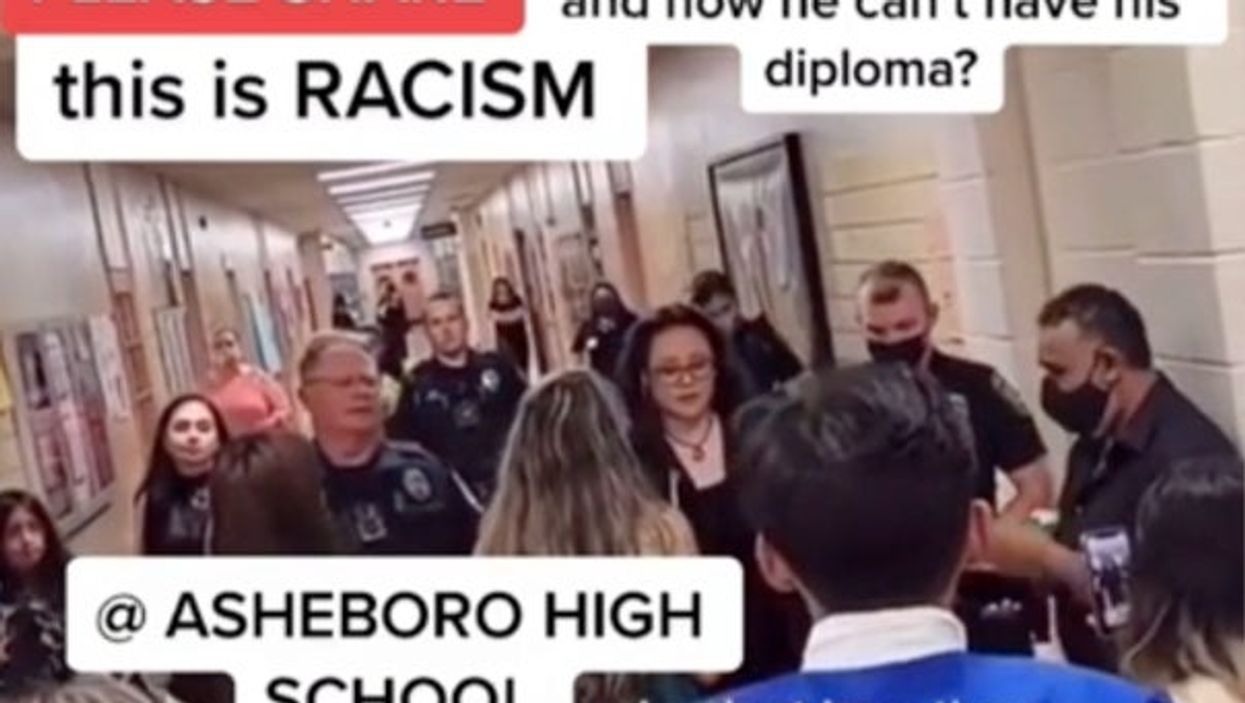 Student denied diploma after wearing Mexican flag to graduation