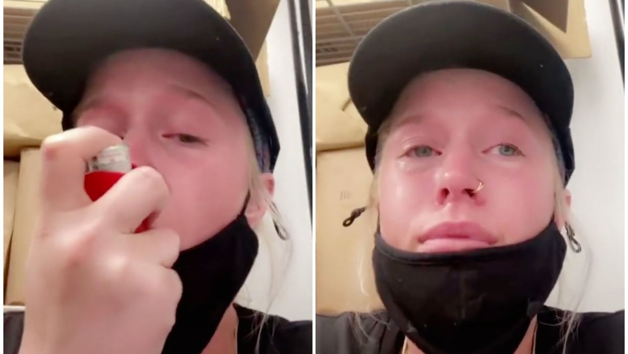 Viral video shows overwhelmed restaurant worker suffering ‘panic attack’ amid staffing shortages