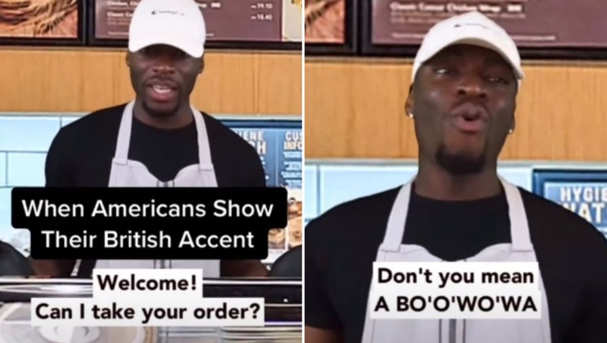 Hilarious TikTok shows what happens when Americans attempt an English accent