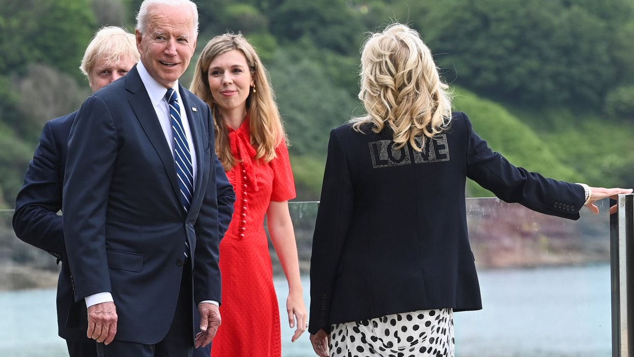 Jill Biden wears ‘love’ jacket in stark contrast to Melania’s ‘I don’t care’ slogan outfit