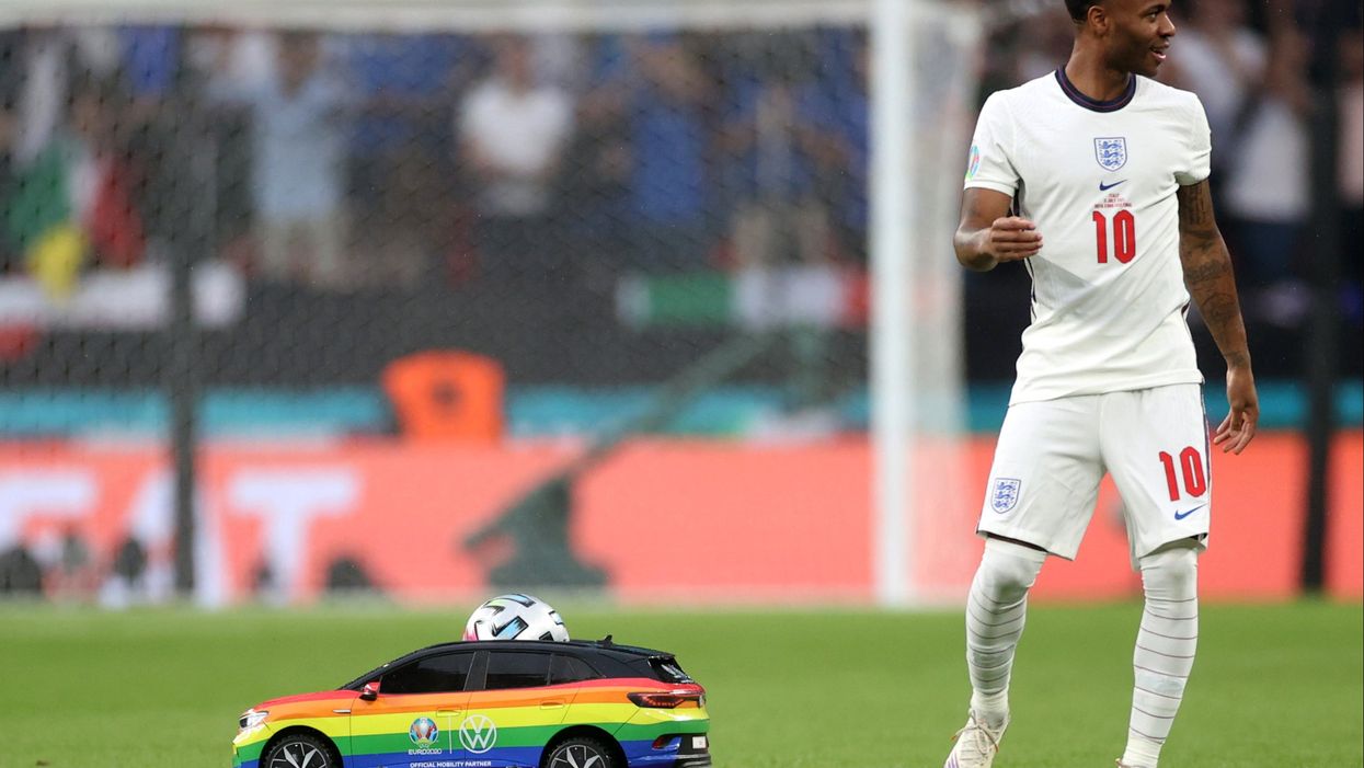 36 of the funniest reactions after Euro 2020’s tiny car returned to deliver the final match ball
