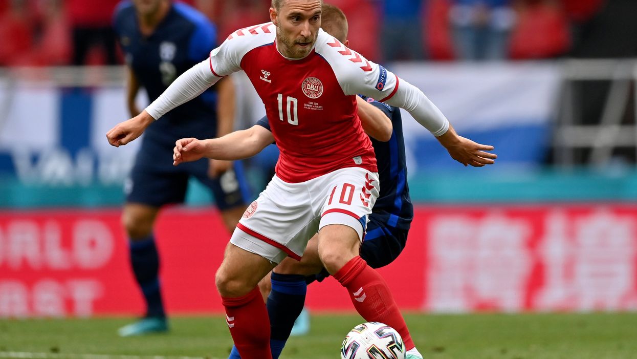 Outpouring of thoughts and prayers for Christian Eriksen after footballer collapses on pitch at Euro 2020