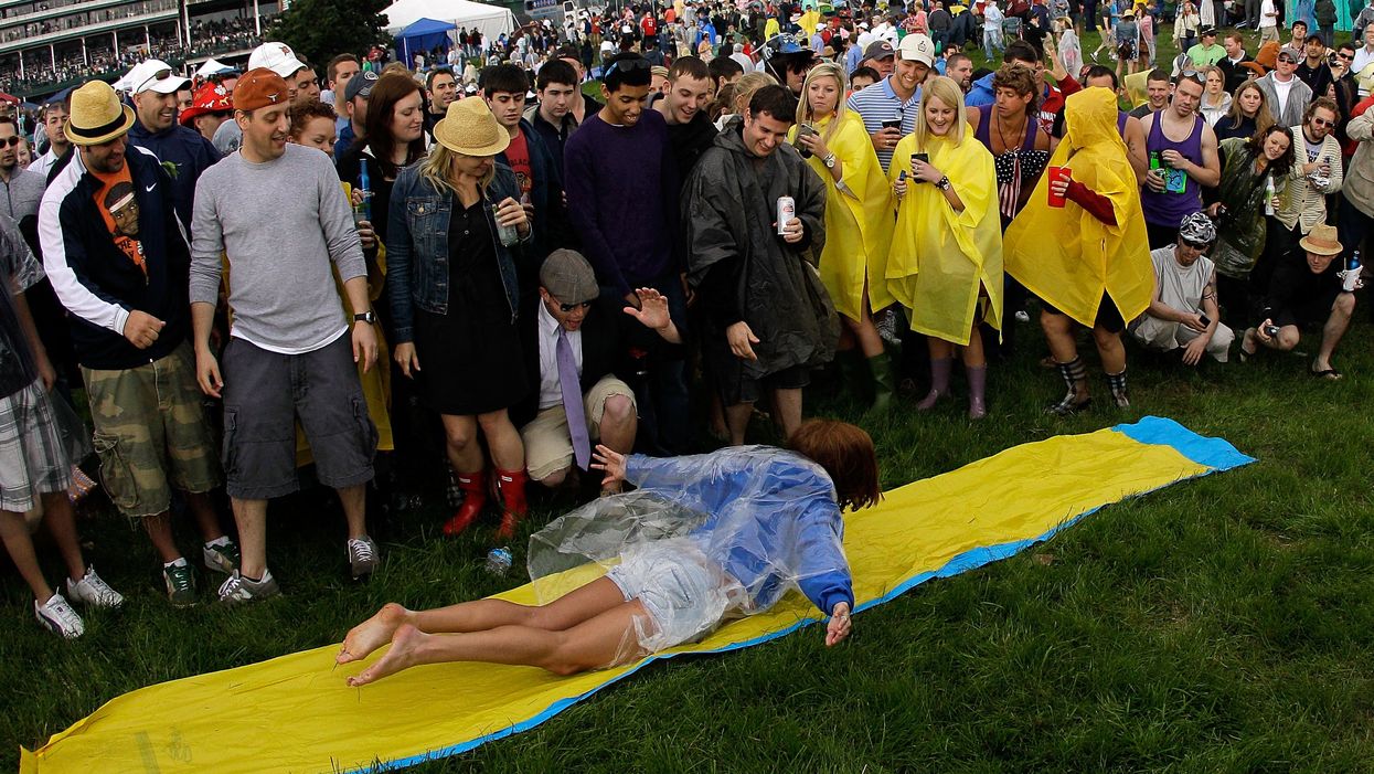 ‘Explosive diarrhoea’ outbreak shuts down ‘Slip ‘N Slide’ gameshow
