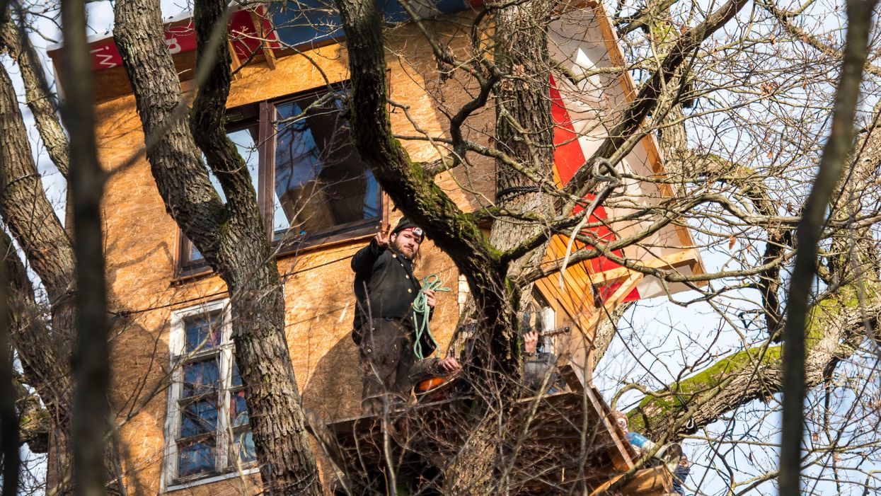 Dad leaves scathing letter to anonymous woman who forced him to tear down treehouse built for kids