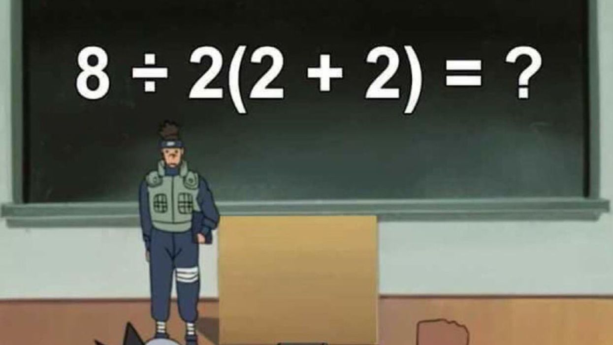 Viral math question divides the web and has even confused calculators