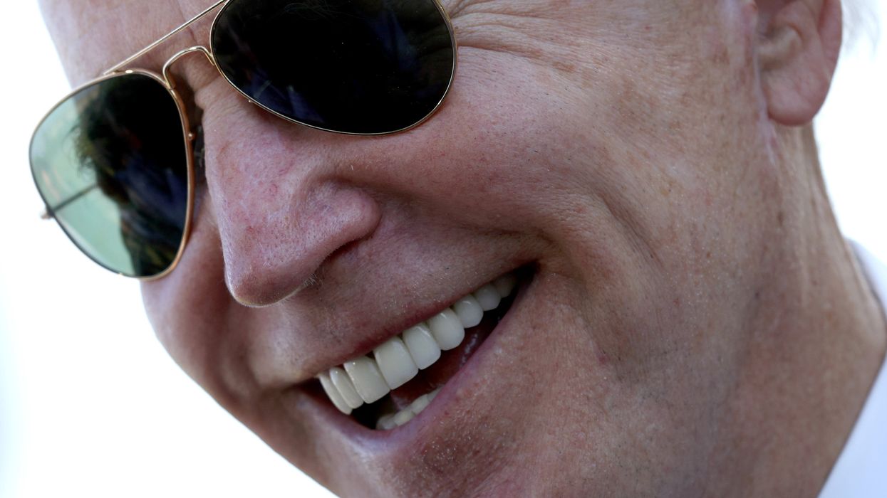Biden gives Russian president Vladimir Putin the most on-brand gift ever - a pair of aviators