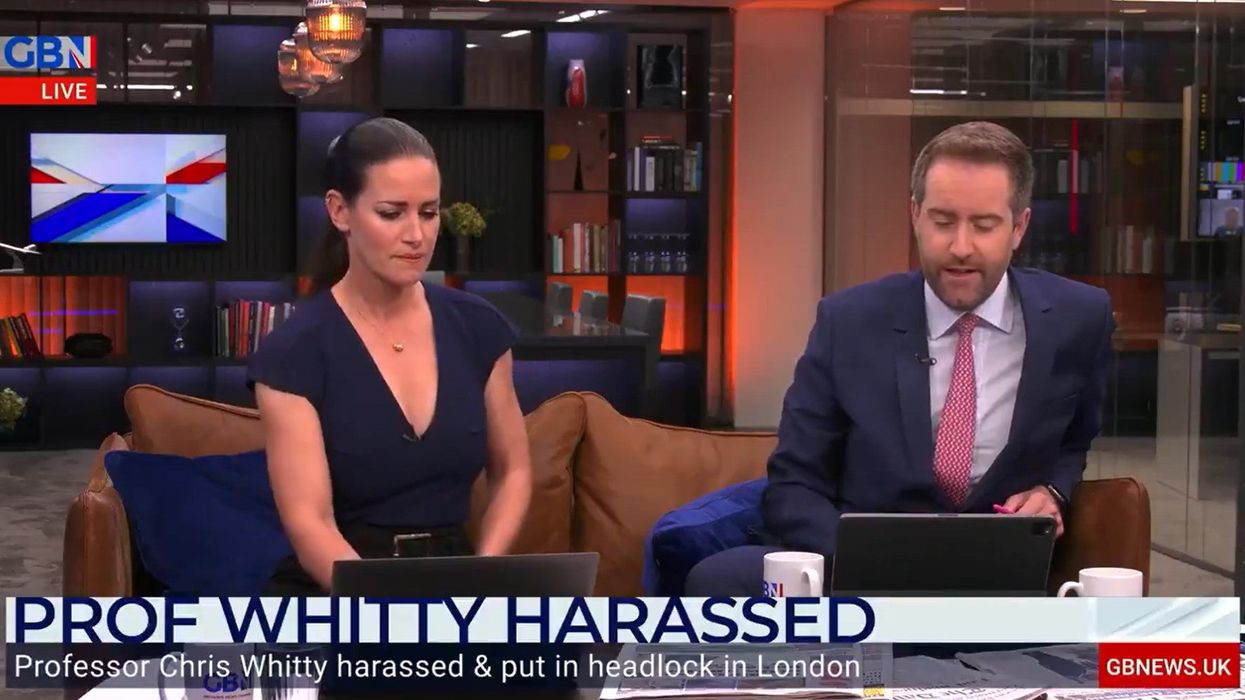 GB News presenters say men who harassed Chris Whitty are not thugs but just ‘drunk and excited’