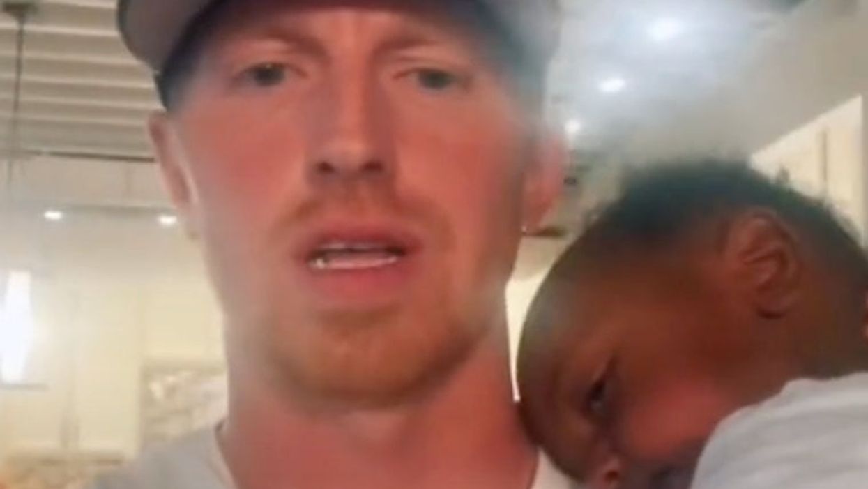 White TikTok influencers respond after being hit with online backlash for adopting Black child
