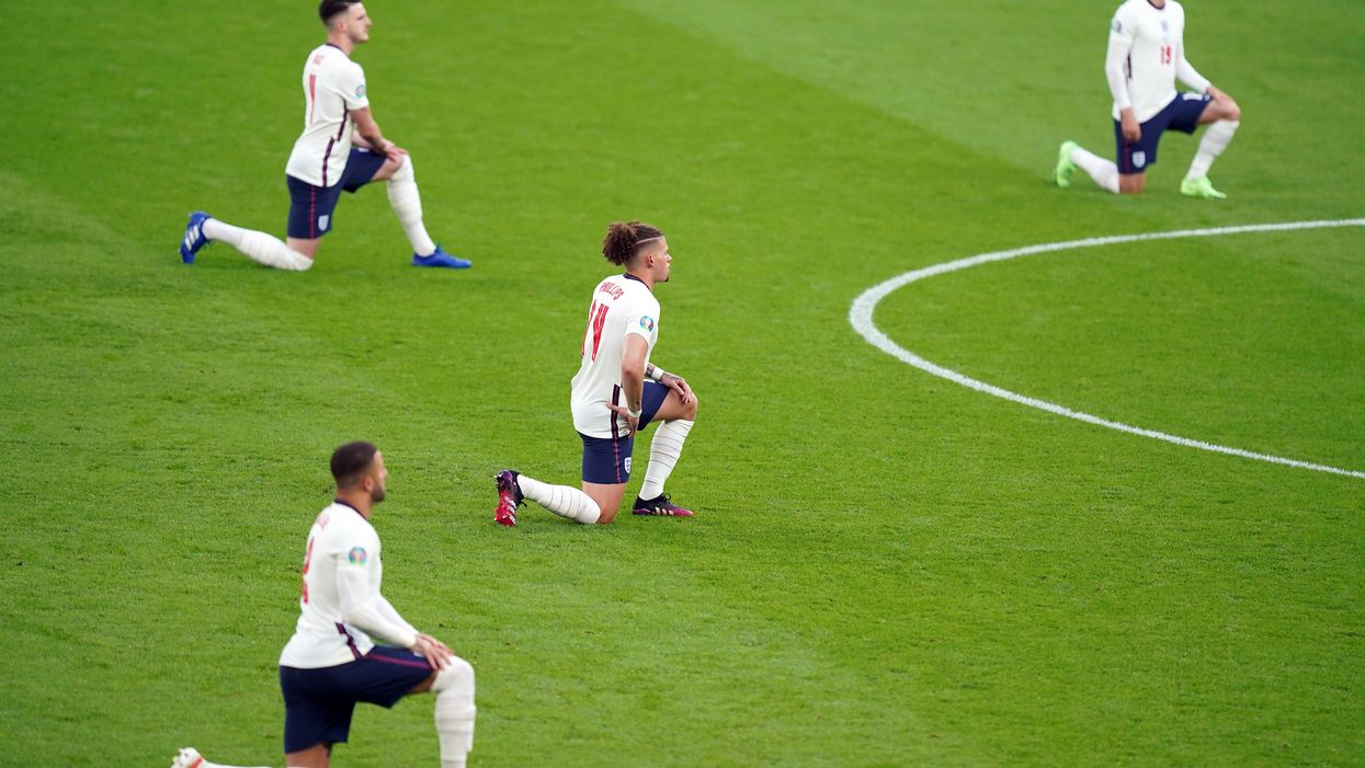 Euro 2020: Taking the knee has more support now that England are doing well in the tournament, research finds