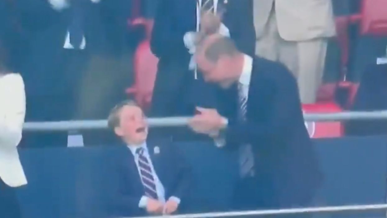 Prince George’s ecstatic reaction to England goal melts fans’ hearts