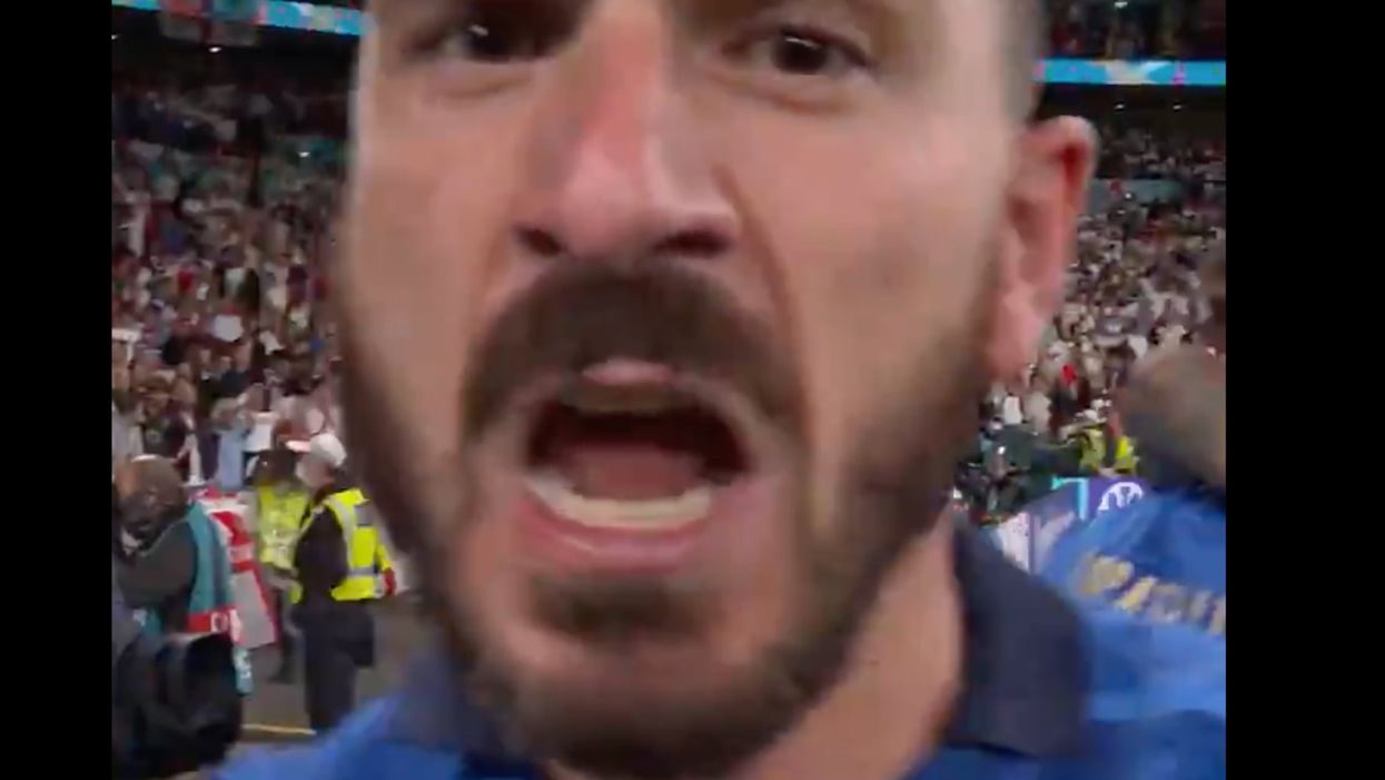 Italy’s Leonardo Bonucci trolls England fans with just four words