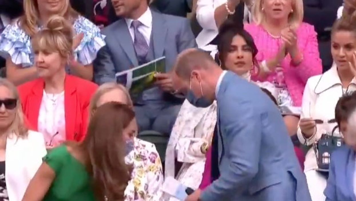Meghan Markle’s friend Priyanka Chopra caught ‘ignoring’ William and Kate in viral Wimbledon clip
